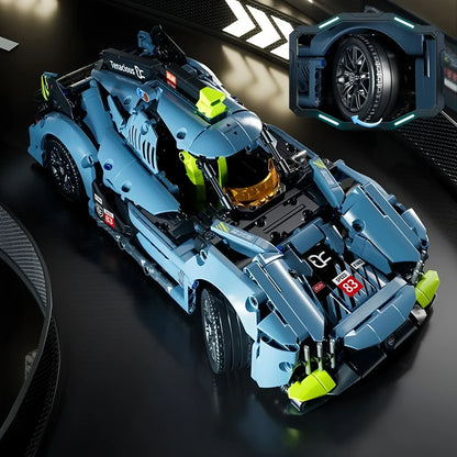 Velocity GT 1:14 RC Sports Car Building Block Set